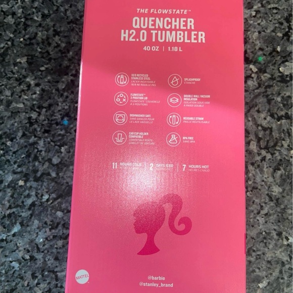 Stanley Barbie Pink Tumbler - Picture 3 of 3